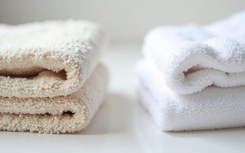 softness loss in towels prevention